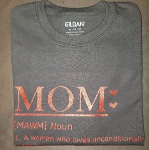 XL Mother's Day Shirt Mom Definition